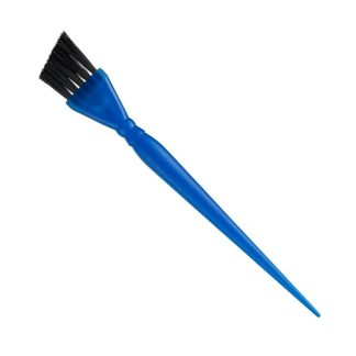 Pensulă Vopsit Păr Eurostil Teșită Mini Albastră | Precizie Profesională