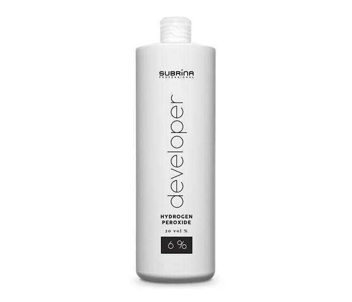 6% - oxidant subrina professional - 1000 ml - pentru vopsea de par