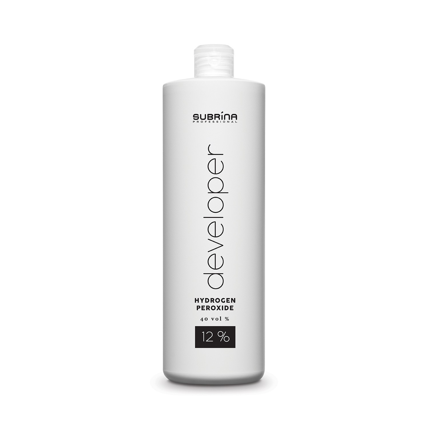 SUBRINA PROFESSIONAL Oxidant 12% - Emulsie Oxidantă pentru Vopsea de Păr, 1000 ml