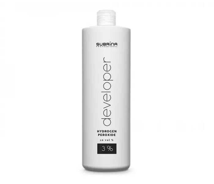 3% - oxidant subrina professional - 1000 ml - pentru vopsea de par